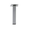 PATA MESA 3 CUADRADA 25X25X700MM PLATA 21743