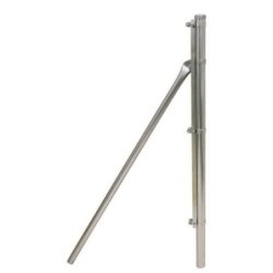 POSTE PRINCIPIO CON TENSOR GALVANIZADO 1.5 M.
