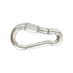 MOSQUETON BOMBERO CON SEGURO 11X120 MBS111