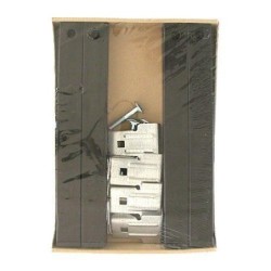 PATAS SOMIER SIN RUEDAS 30X30 NEGRAS (JUEGO) R-108