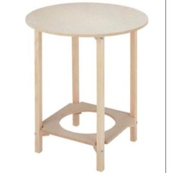 MESA CAMILLA REDONDA 60X75 21006