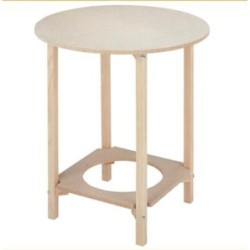 MESA CAMILLA REDONDA 80X75 21008