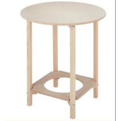 MESA CAMILLA REDONDA 90X75 21009