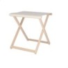 TABURETE DIRECTOR SIN BARNIZ CON LONA CRUDA 19202