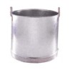 CUBO RECTO GALVANIZADO 2 ASAS LATERALES 18 60 L.