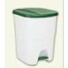 PEDALBIN ECOLOGICO 40 L. VERDE 24180