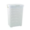 CESTO NATURAL CON TAPA STYLE 60 L. BLANCO 189207