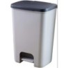 CUBO PEDAL BIN CIERRE PEDAL GRIS 25L. 248976
