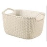 CESTO RECTANGULAR 8 L. BLANCO OASIS 230012