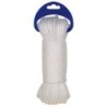 CUERDA CABLEADA PE. 4 CABOS 5 MM. BLANCO 10 M.