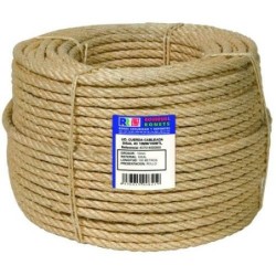 CUERDA CABLEADA SISAL 4 CABOS 8 MM. 100 M.