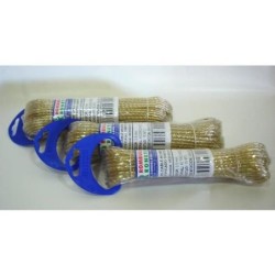 CABLE ACERO PLASTIFICADO ORO 20 M.