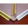 PLETINA ALUMINIO ANODIZADO ORO ADHESIVA 37X12X0.83