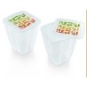 SET 2 HERMETICOS 2 L. CUADR.C/TAPA DECORADA 055020