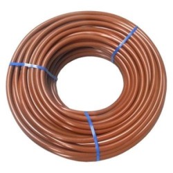 MICROTUBO GOTEO MARRON PE32 6,5X4,5 50M.MMT6545B50