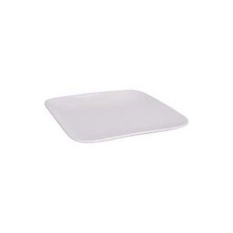 PLATO CUADRADO PORCELANA BLANCO 26CM Q81000070