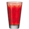 VASO ALTO 30 CL. OPTIC ROJO SET-6