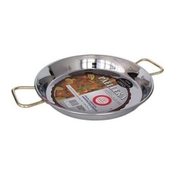 PAELLA VALENCIANA INOXIDABLE LA IDEAL 55 CM.