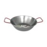 SARTEN PULIDA HONDA CON ASAS LA IDEAL 36 CM.