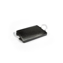 PLANCHA ASADO HIERRO FUNDIDO ESMALTADA 24X43 12024