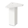 PATA CUADRADA ABS 40*120 MM BLANCO  50014BL