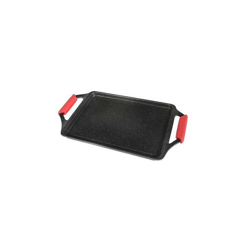 ASADORA ALUMINIO FUNDIDO 37X25 CM. ECOCHEF 10601