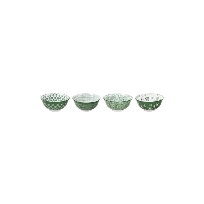 BOL PORCELANA SURTIDO L" VERDE 15CM 691902"