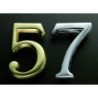 NUMERO LATON/50 NIQUEL SATINADO 0 E31000S