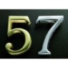 NUMERO LATON/50 NIQUEL SATINADO 8 E31008S