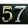 NUMERO LATON/50 NIQUEL SATINADO 9 E31009S