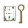 CERRADURA SOBREPONER 207-A LATON -25