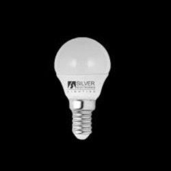 BOMBILLA LED ECO ESFERICA E14 600LM 7W 6000K 180