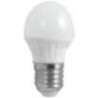 BOMBILLA LED ESFERICA 6 W. E27 3000K 550 LM.960627
