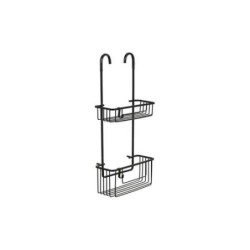 CESTILLO C/ COLGADOR GRIFO 2 ALT ALUMINIUM / BLACK