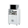 MUEBLE AUXILIAR MICROONDAS BLANCO/GRIS 0L9910A