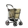 CARRO DE COMPRA ROLSER BASKET POLAR KAKI BAS001