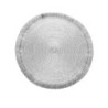 MANTEL INDIVIDUAL REDONDO - COLOR PLATEADO