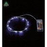 HILO 2 M. 20 LED BLANCO FRIO PILAS 22054