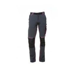PANTALON MUJER SLIM FIT LADY GREY FUCSIA/CARB T.L