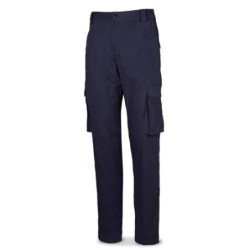 PANTALON STRETCH BASICO AZUL  T-38