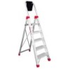 ESCALERA DE TIJERA PROFESIONAL 5 PELDAÑOS DOMUS5