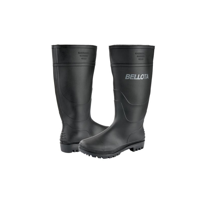 BOTA TRABAJO DE AGUA PVC NEGRA OB T-45