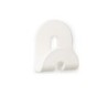 COLGADOR INDIVIDUAL ADHESIVO CALMA BLANCO 2182-2
