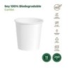 VASO CARTON BLANCO 250CC (PACK-15UND)