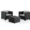 SET DE JARDIN DIVA TETE A TETE GRAFITO