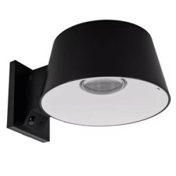 APLIQUE SOLAR PARED 1000LM 4000K IP54 NEGRO