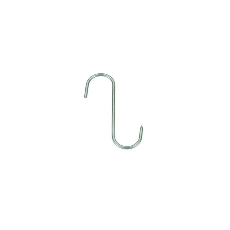 BLISTER 3 GANCHOS CARNICERO ACERO INOX 18/8 14CM