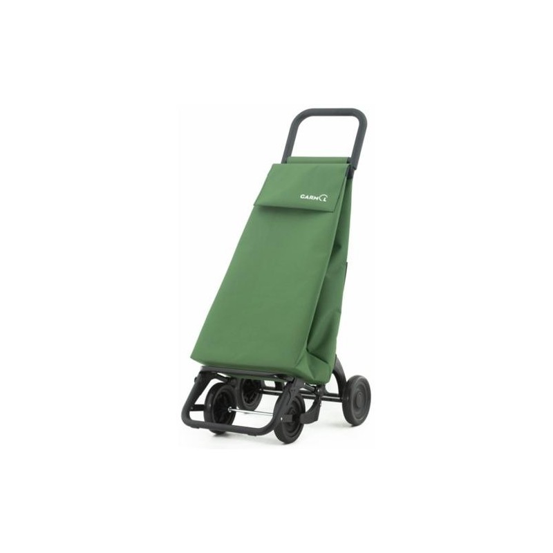 CARRO COMPRA 4 RUEDAS 54L VERDE OLIVA C-4