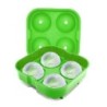 MOLDE SILICONA 4 HIELOS 5,5CM VERDE FIK 182