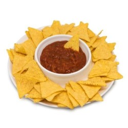 PLATO PORCELANA SNACKS REDONDO 25,5CM FIH 551